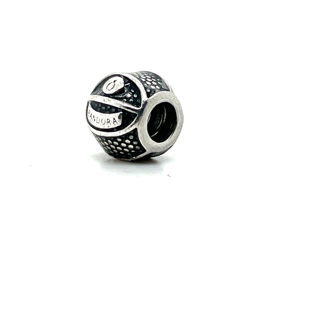 Pandora Basketball Clear Enamel Charm 791201EN44